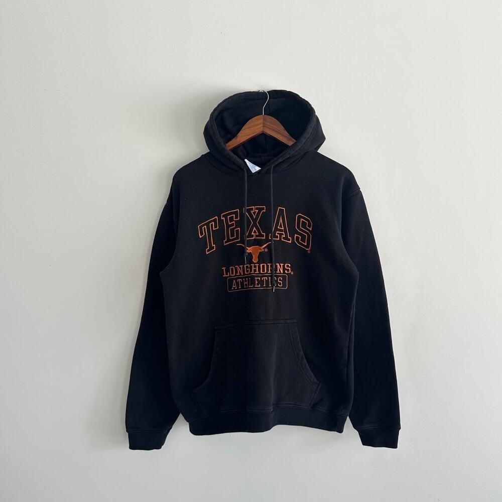 Vintage y2k Black University of Texas Longhorns Hoodie